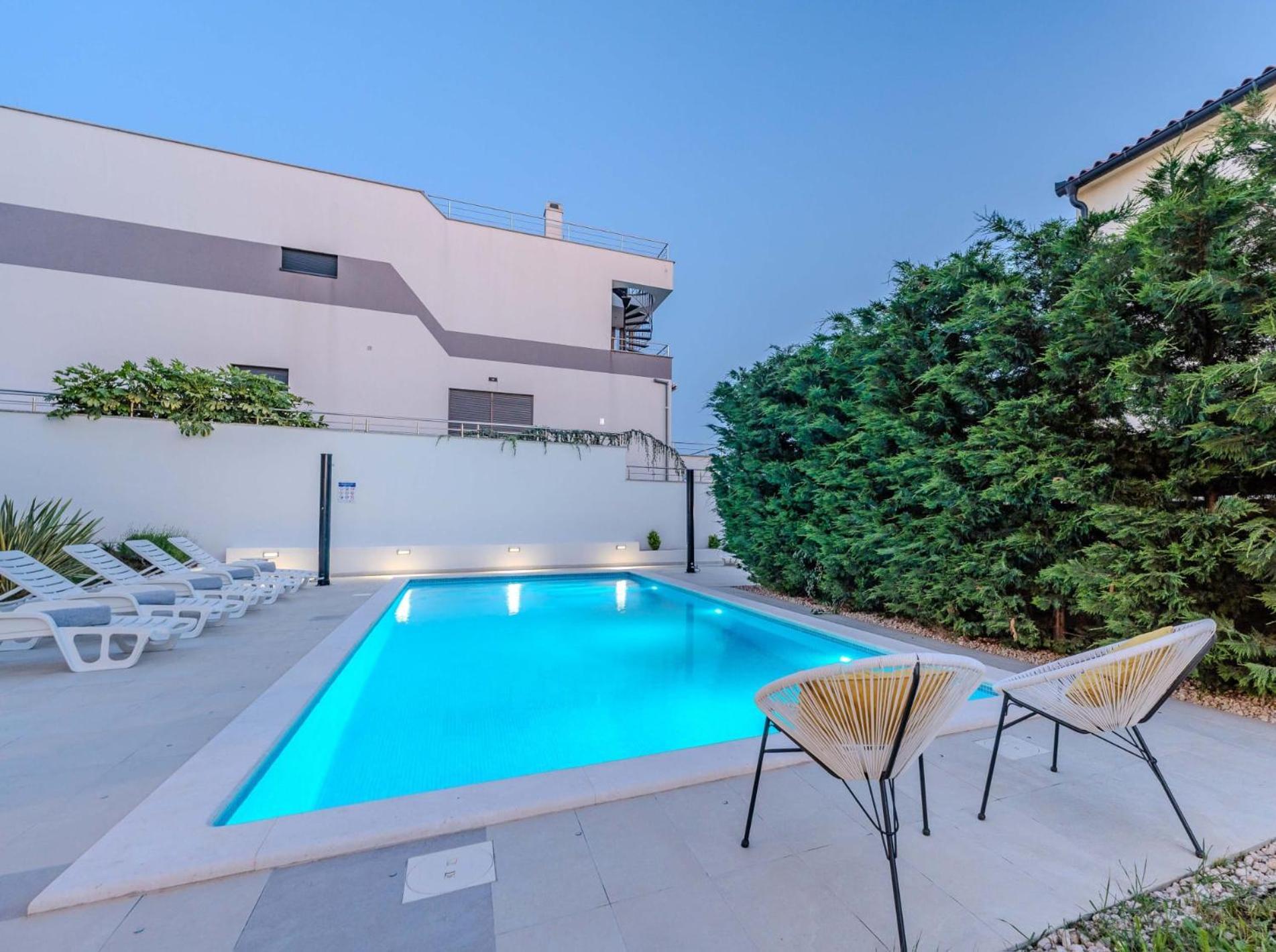 Apartment Deluxe Villa Carlotta Zadar Exterior photo